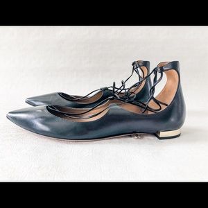 NWOT Aquazurra Christy Flats